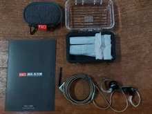 In-Ear Earphone Hybrid-Driver Knowles MMCX Beryllium-Plated Fiio Fh3 2BA Alloy-Shell