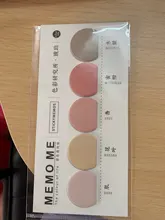 Linda pegatina, marcadores Memo Pad, notas adhesivas, Página de notas, banderas, etiqueta autoadhesiva, marcador, marcador, almohadilla, suministros de oficina