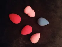 5 unids/set venta al por mayor Mini esponja de maquillaje forma de huevo maquillaje suave Fundación puff corrector mezclado maquillaje cosmético esponja