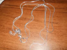 Collar de cadena de serpiente fina para mujer, gargantilla de oro, accesorios de fiesta, joyería minimalista, 2021