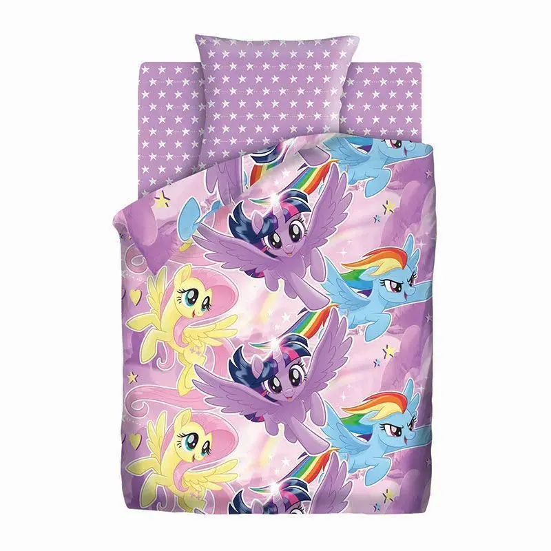 Комплект постельного белья хлопок My little pony 1,5 спальное