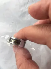 Anillo luminoso de acero inoxidable para hombre y mujer, joyería que brilla en la oscuridad