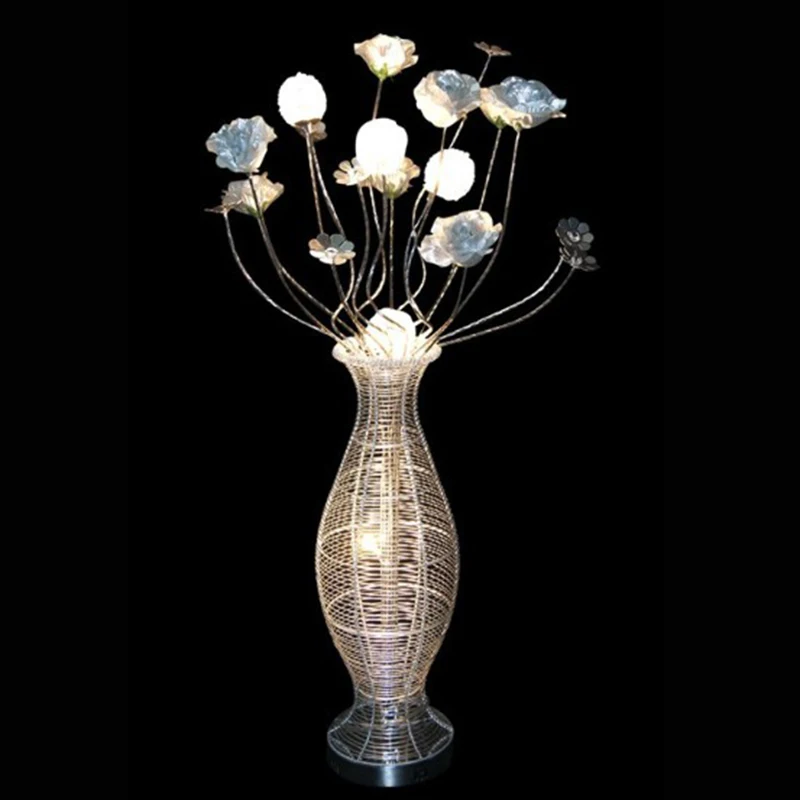 Бесплатная доставка современная роскошная декоративная ваза для цветов E27