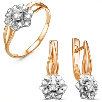 

Set silver jewelry 925 silver with Diamond