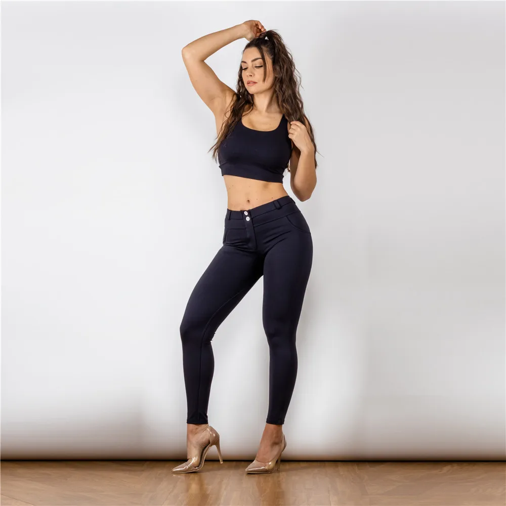 Shascullfites Lulu Yoga Gym Pants Women Fitness Skinny Legging Push Up  Super Stretch Anti Cellulite Mid Waist Summer Leggings