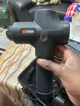 Pantalla LCD eléctrica masaje muscular arma 30 engranajes Fascia de tejido profundo masajeador cuello cuerpo atrás relajación dolor alivio Fitness relajarse