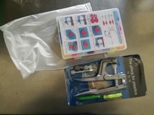 Juego de botones a presión de plástico T5 con alicate para sastre familiar, kit de herramientas, contenedores organizadores de costura de fácil sustitución de broches, DIY, por 360 uds.