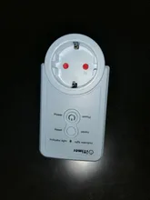 Enchufe de la UE, enchufe inteligente GSM, inglés, ruso, SMS, Control remoto, temporizador, controlador de temperatura con Sensor, enchufe de toma de corriente