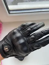 Guantes de motocicleta unisex de cuero y carbón para invierno, guantes de moto para hombre y mujer, para motocross, ATV