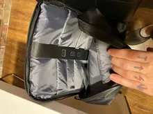 Kingsons-Mochila negra ultraligera para ordenador portátil Unisex, morral delgado de 15,6 pulgadas para oficina y trabajo