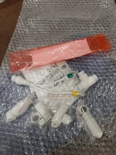 Divisor POE 2 en 1, conector de cableado de red, cabezal de conector RJ45 de tres vías para instalación de cámara de seguridad