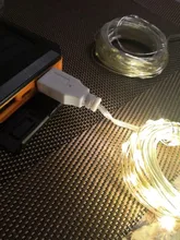 Light-String Decoration Garland Courtyard-Lamp Christmas-Lights Fairy LED Bedroom Garden