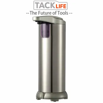

Tacklife Intelligent 250ml Liquid Soap Dispenser Washing Hand Stainless Steel Automatic Soap Dispenser Kitchen Bathroom Tools