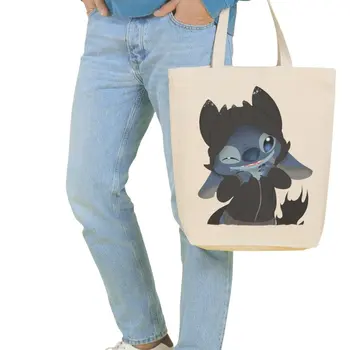 

Angemiel Bag Large Stitch Shopping Beach Tote Bag