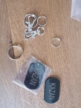 Dog-Id-Tag Address Pet-Name Free-Engraved Military Stainless-Steel Custom Personalized