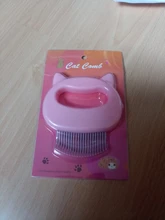 ¡Envío rápido! Peine de masaje de Gato para perros, cepillo de nudo abierto, suministros de masaje para el cuidado de mascotas, Rosa/azul/verde