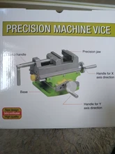 Worktable Drilling Bench-Alunimun Cross-Slide-Vise ALLSOME for HT2878 Alloy-Body 3inch