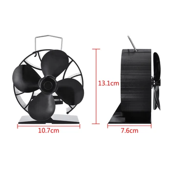 

(including Motor) Round Environmental Protection Hot Fan 4 Leaves -1
