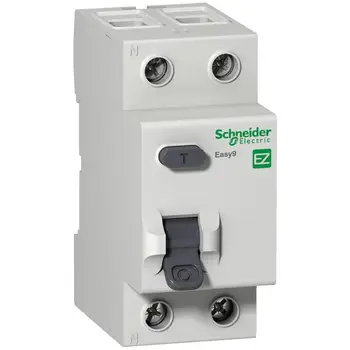 

Schneider Easy9 Residual Current Circuit Breaker - 2P - 40A - 300 mA - AC type - 230 V Electrical Equipment Circuit Breakers