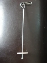 Soporte de acero inoxidable para loro mascota comida de pájaros, palo de lanza para fruta, carne, fruta, verdura, pincho, comedero para pájaros, pincho para carne