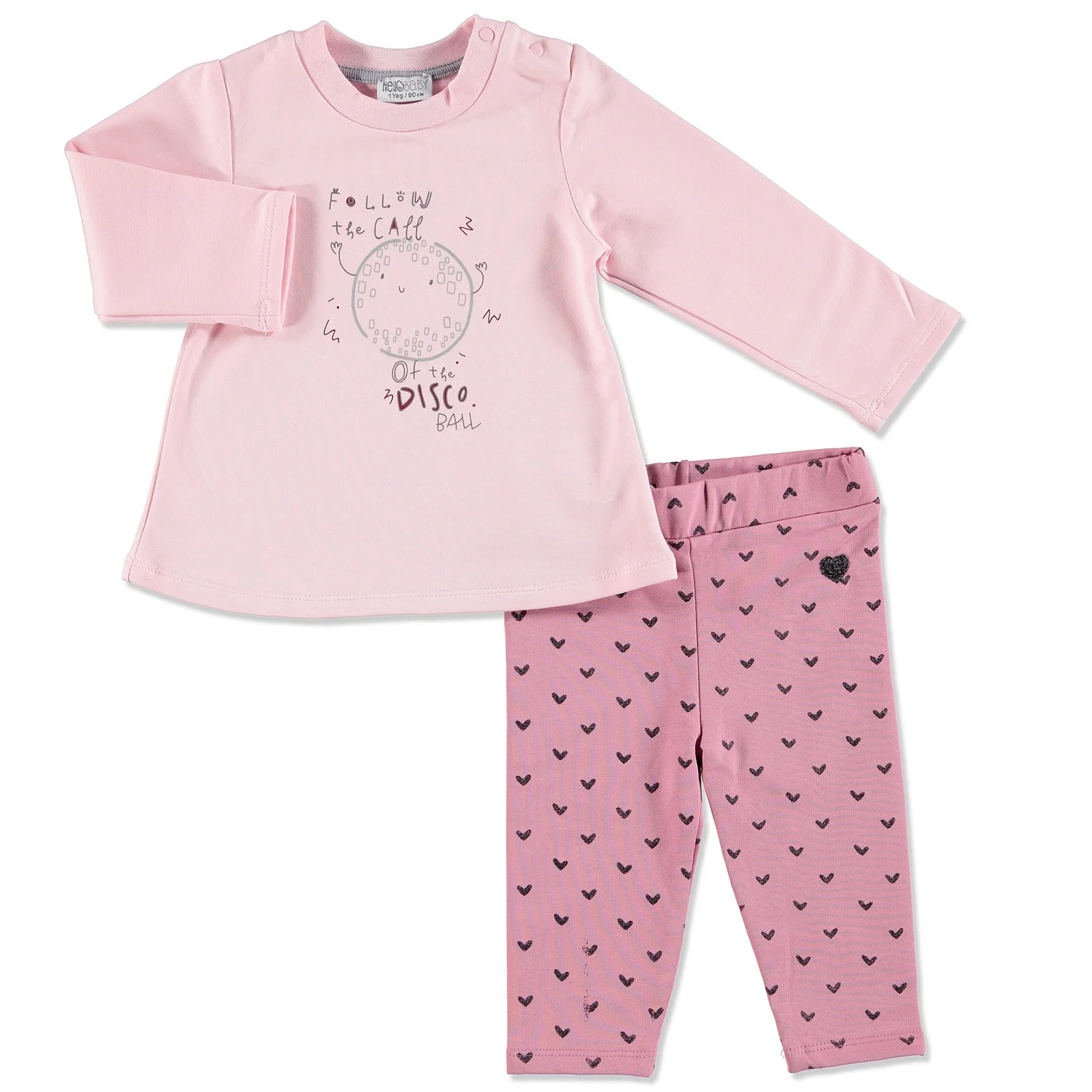Ebebek HelloBaby/комплект из 2 предметов для маленьких девочек с изображением балерины| |