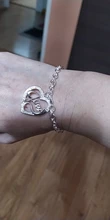 Pulsera hueca de corazón para mujer, brazalete de marca de Color plata, regalo de San Valentín a la moda, joyería al por mayor, nuevo