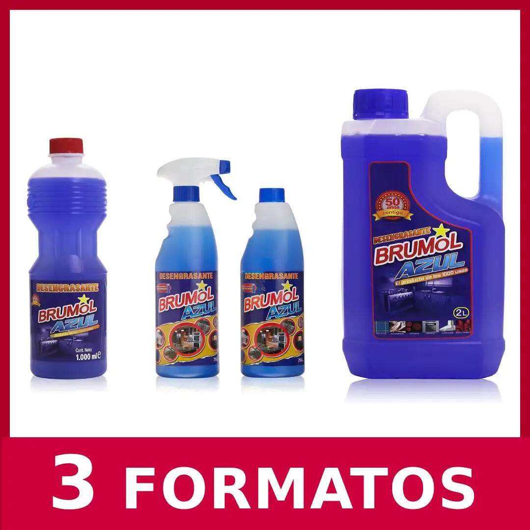 Productos Brumol - EL AUTÉNTICO E INIGUALABLE DESENGRASANTE BRUMOL AZUL  🌟😊