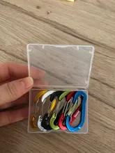 Carabiner-Clips Acessories Multi-Tool Cc1-Steel Small Booms Fishing Outdoor Camping 6pcs