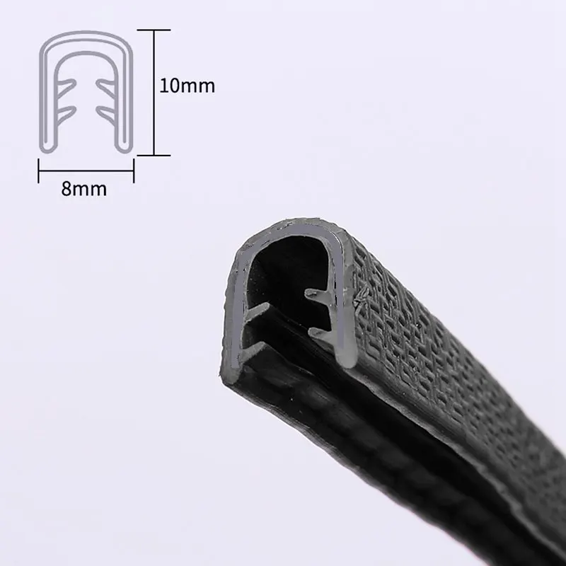 Универсальный протектор для автомобильных дверей 5 м Резиновая лента защиты от