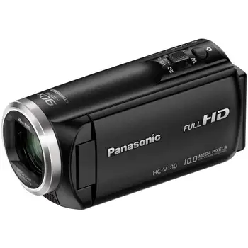 

HC-V180EG-K black MOS sensor BSI Full HD 50x optical Zoom Display 2.7 "stabilizer