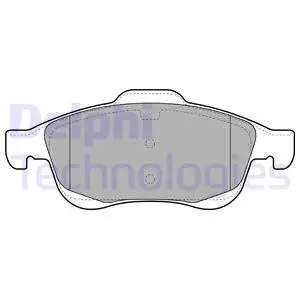 Колодки дисковые п.\ Citroen C4 Picasso 1.6HDi/1.8i 06 DELPHI LP