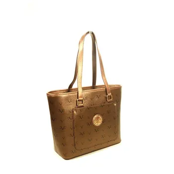 

Women's 5501 Bronze Lady Hand Bag 19 V69 ITALIA 5501 Model High Quality PU Made in Turkey
