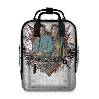 

Women's backpack 3D Winchester brothers