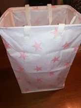 Laundry-Basket Hamper Foldable Toys Bedroom 75L with Extended-Handle for in Large