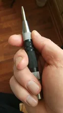 Perforadora de centro automática súper fuerte, punzón central automático, herramienta de perforación de Metal con resorte ajustable, 2 uds.