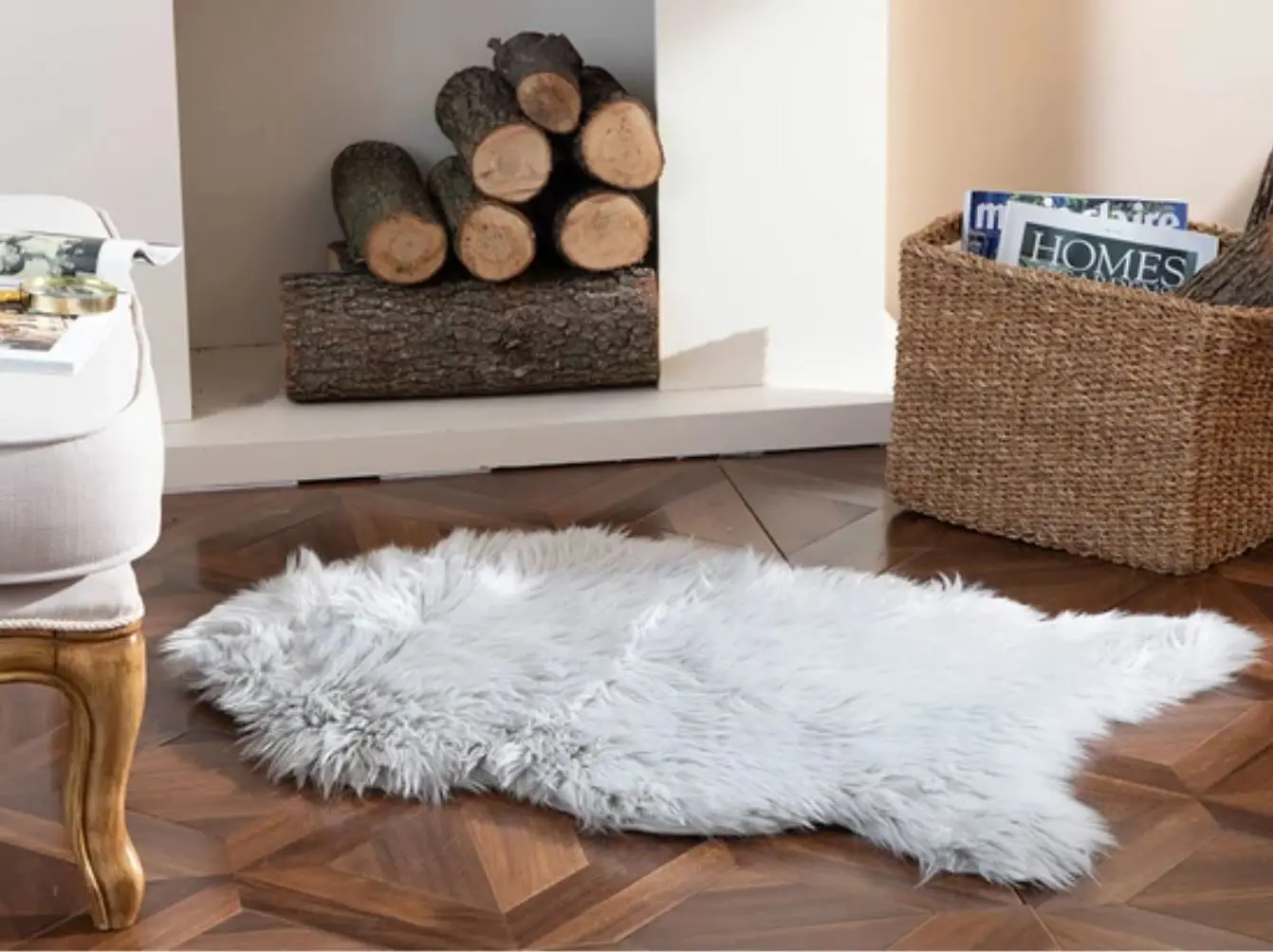 Faux Ultra Soft Fluffy Rabbitskin Artificial Fur Carpet Rug Long Hair Sofa Bedroom Bedside Living Room Kids Pets Cat |