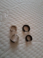 Pendientes de titanio de acero inoxidable Unisex, con diseño personalizado y grabado con tu nombre, estilo Punk