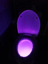 Toilet-Light Motion-Sensor WC Smart Bathroom Backlight for with LED 16/8-Color