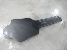 Fondo de ortodoncia Dental, tablero de contraste con imagen de la foto, placa de mejilla Oral con marca de escala, herramientas de dentista autoclavables, color negro, 6 uds.