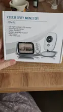 Video monitor para bebé 2.4G, cámara de seguridad para niñera inalámbrica con LCD de 3.2 pulgadas, audio bidireccional, sonido, visión nocturna, vigilancia, VB603
