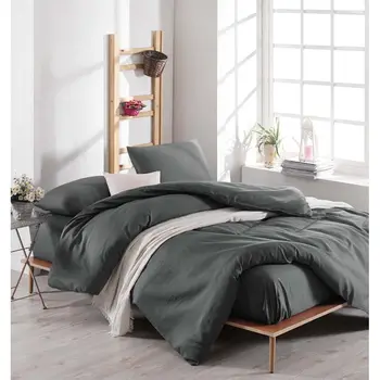 

Easy Ironing Home bedding 4pcs flat sheet set red heart bed linen set sheet pillowcase & duvet cover set greys Smoke Modern Design