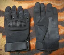 Guantes de motocicleta transpirables Unisex, de dedo completo, de carreras al aire libre, de moda, protectores para Motocross, 1 par