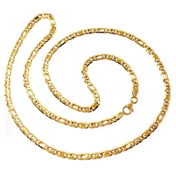 

18k gold chain 60cm. Link 1x1x1 4mm. Solid [5660]