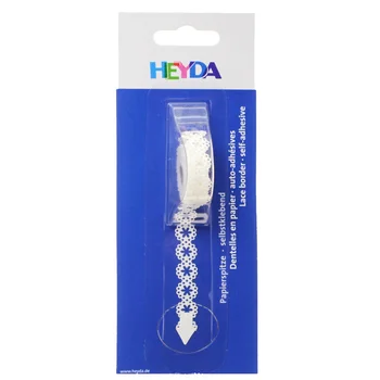 

Ribbon openwork decorative Brunnen Heyda, self-adhesive, 2 m x 10mm B