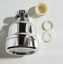 Rotating-Nozzle Faucet Diffuser Splash Kitchen-Aerator Pressurized Tap Mixer for 3-modes/Pressurized/Splash/..