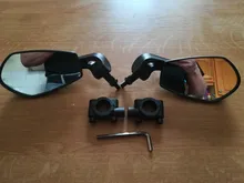 EasyDo-espejo retrovisor Reflector para manillar de bicicleta, HD, ángulos ajustables de amplio alcance