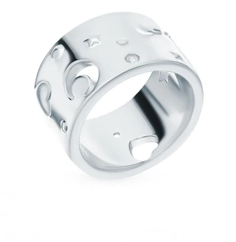

Silver ring with cubic zirconia sunlight sample 925