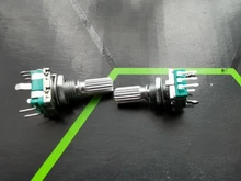 Codificador rotativo de eje ciruela EC11, interruptor largo de manija, 15mm, 20mm, potenciómetro Digital con interruptores