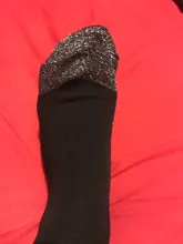 Calcetines térmicos de fibra de aluminio para invierno, calcetín grueso y cómodo para esquí de montaña, 35 grados, 1 par