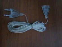 Wire-Extension-Cable Plug-Extender Light Christmas Led-String Wedding-Party Home-Decoration
